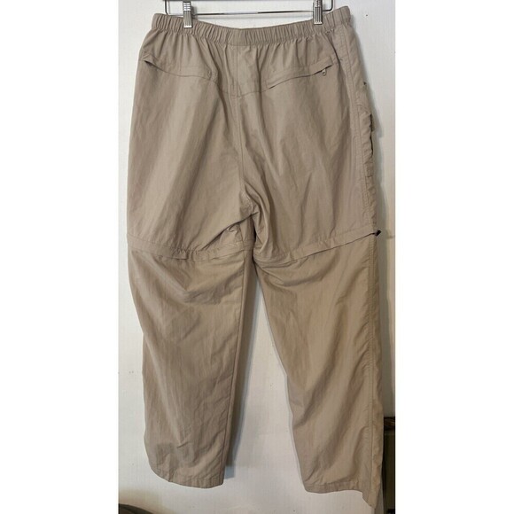 Lands End Men’s Convertible Belted Hiking Pant L 36-38‎ Beige 30” Inseam - Picture 2 of 4